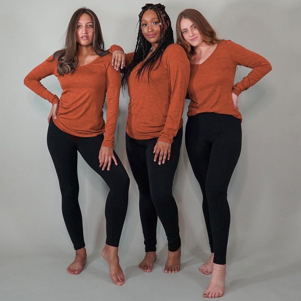 WOOLX Duralite 'Stella' Leggings in Black - Picture 3 of 12
